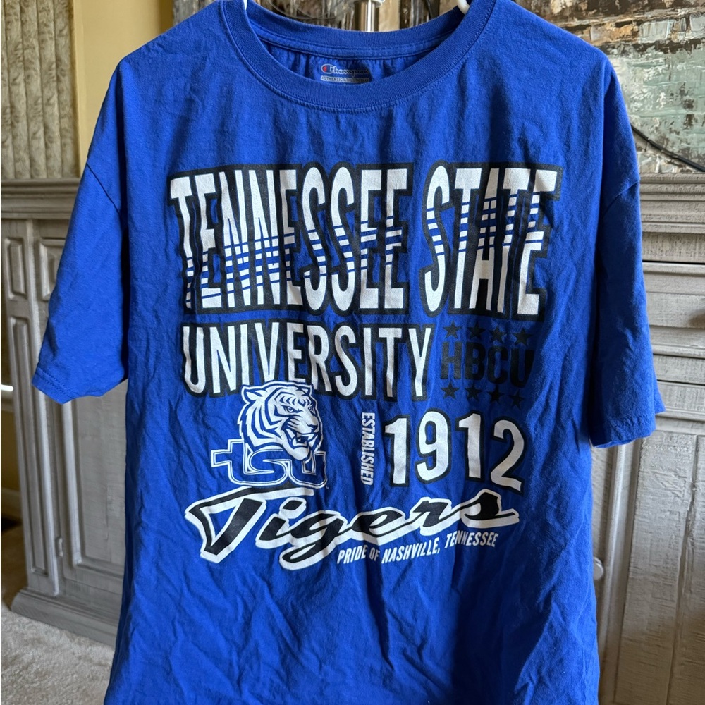 Champion Blue Short Sleeve Tee